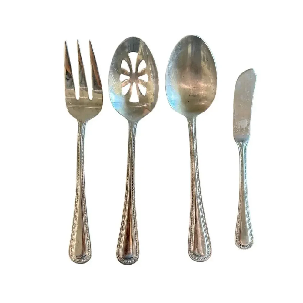 Wallace Continental 18 10 Stainless Steel 4 Piece Serving Set Replacement Spoon